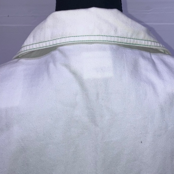 Bob Mackey White denim embroidered jacket - Picture 9 of 12